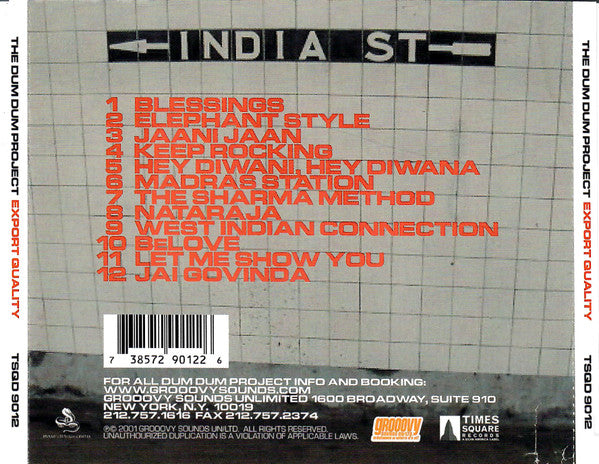 The Dum Dum Project : Export Quality (CD, Album)