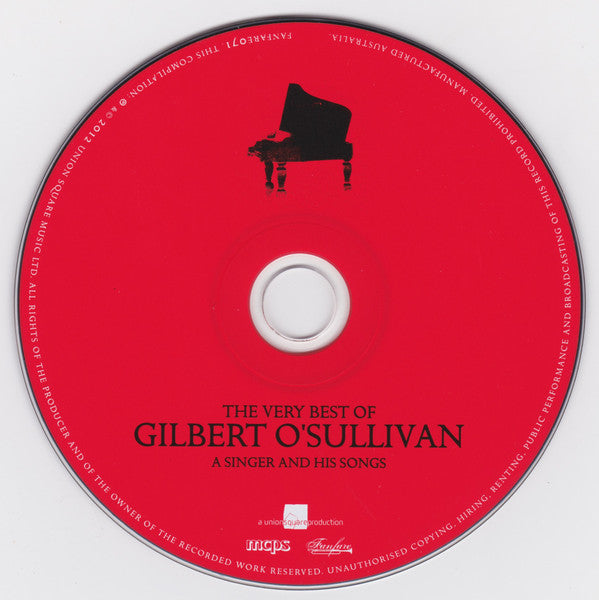 Gilbert O'Sullivan : The Very Best Of Gilbert O'Sullivan (A Singer And His Songs) (CD, Comp)