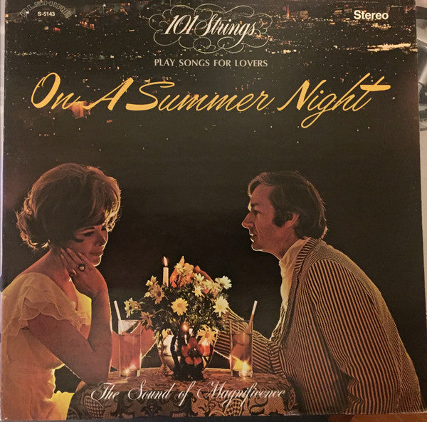 101 Strings : Play Songs For Lovers On A Summer Night (LP, Album, Sil)