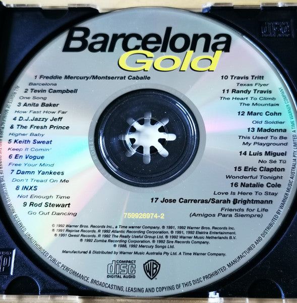 Various : Barcelona Gold (CD, Comp)