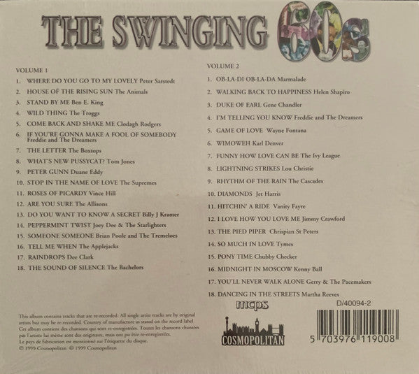 Various : The Swinging 60's (Box + 2xCD, Comp)