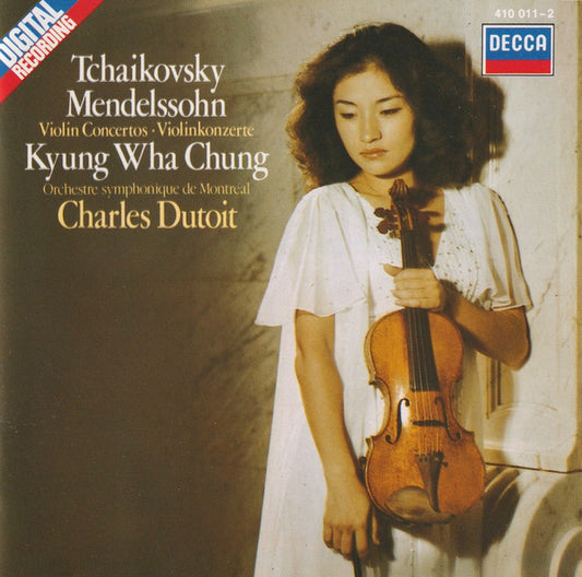 Tchaikovsky* / Mendelssohn* - Kyung Wha Chung*, Orchestre symphonique de Montréal, Charles Dutoit : Violin Concertos = Violinkonzerte (CD, Album)