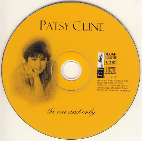 Patsy Cline : The One And Only (CD, Comp)