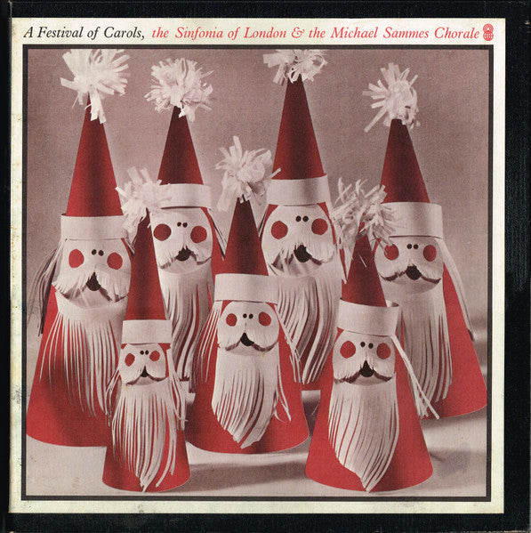 Sinfonia Of London & Mike Sammes Singers : A Festival Of Carols (3xLP, Album, Club, RE + Box)
