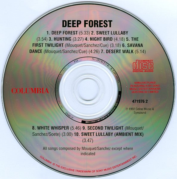 Deep Forest : Deep Forest & Boheme (CD, Album, RE + CD, Album, RE + Box, Comp)