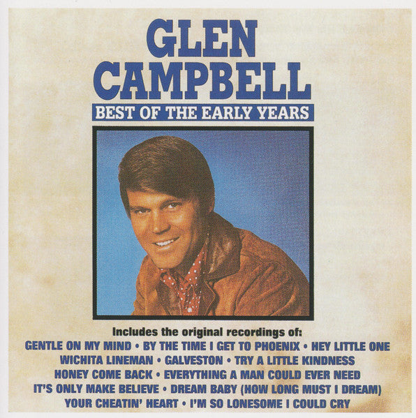 Glen Campbell : Best Of The Early Years (CD, Comp, O-C)
