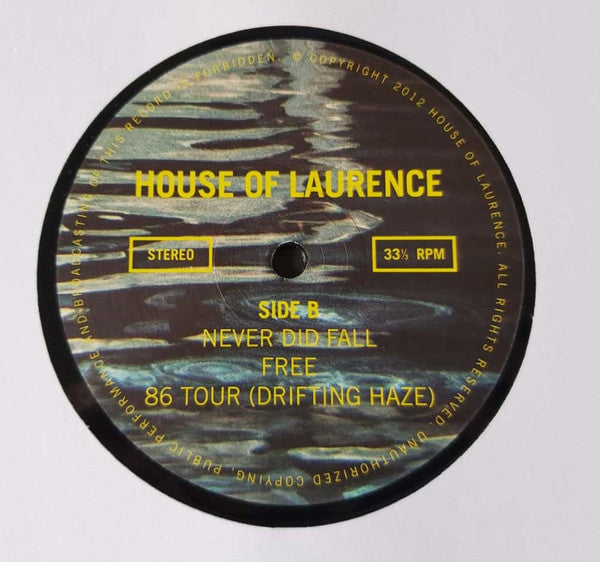 House Of Laurence : House Of Laurence (12", EP)