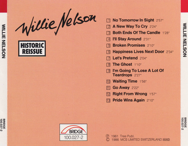 Willie Nelson : Willie Nelson (CD, Comp)