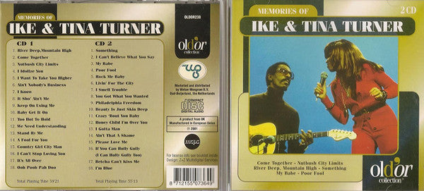 Ike & Tina Turner : Memories Of Ike & Tina Turner (2xCD, Comp)