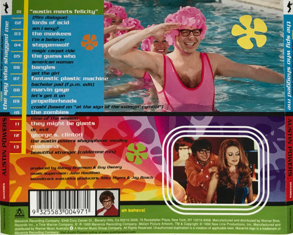 Various : Austin Powers - The Spy Who Shagged Me (More Music From The Motion Picture) (CD, Comp)