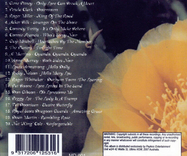 Various : Unforgettable (20 Very Special Memories) (CD, Comp)