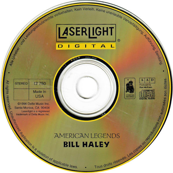 Bill Haley : American Legends: Bill Haley (CD, Album, Comp)