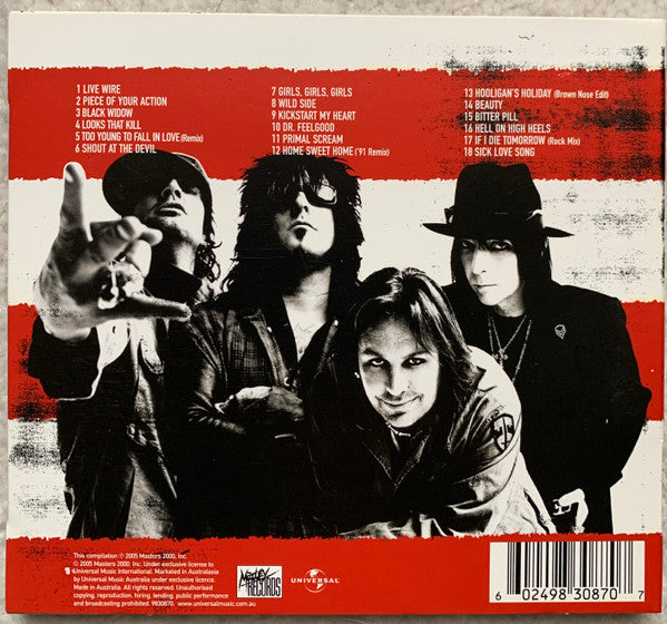 Mötley Crüe : Red, White & Crüe (CD, Comp, Ltd)