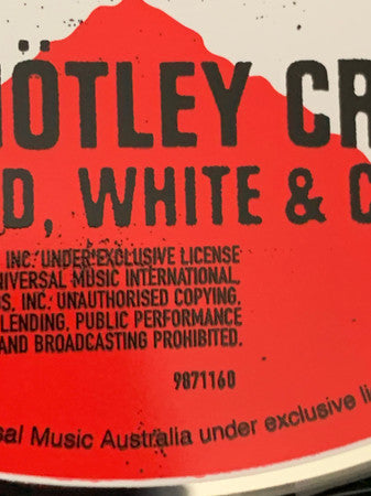 Mötley Crüe : Red, White & Crüe (CD, Comp, Ltd)