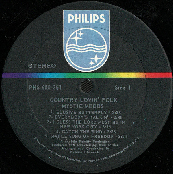 The Mystic Moods Orchestra : Country Lovin' Folk (LP, Album)