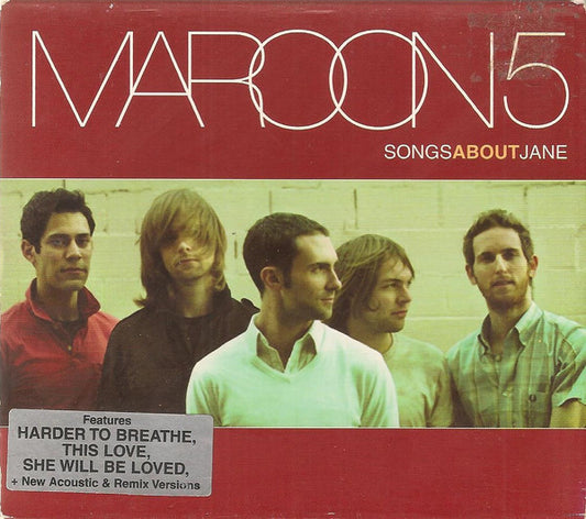 Maroon 5 : Songs About Jane (CD, Album, S/Edition)