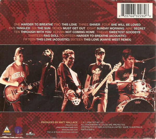 Maroon 5 : Songs About Jane (CD, Album, S/Edition)