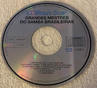 Various : Grandes Mestres Do Samba Brasileiras (CD, Album, Comp)
