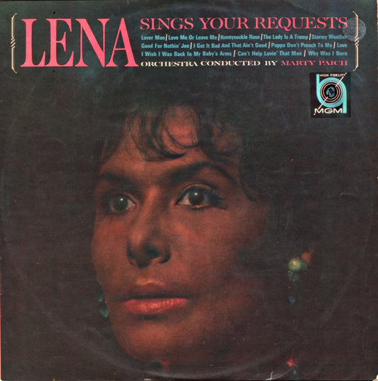 Lena* : Sings Your Requests (LP, Album, Mono)