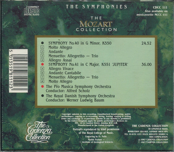 Mozart*, The Royal Danish Symphony Orchestra*, Pro Musica Symphony Orchestra : The Mozart Collection - The Symphonies (CD, Comp)