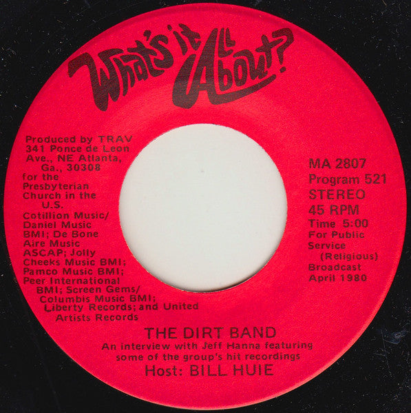 The Dirt Band / Dionne Warwick : What's It All About? (7", Transcription)