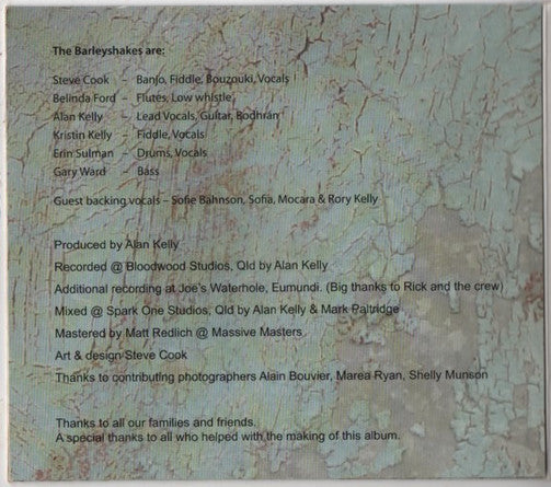 The Barleyshakes : Grateful (CD, Dig)