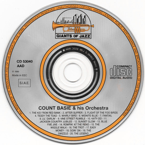 Count Basie & His Orchestra* : The Music Of Neal Hefti & Benny Carter (CD, Comp)