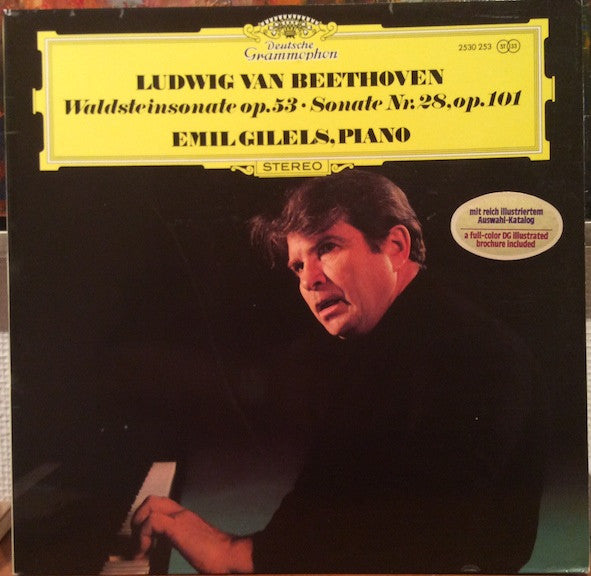 Ludwig van Beethoven - Emil Gilels : Waldsteinsonate, Op. 53 / Sonate Nr. 28, Op. 101 (LP, Jän)