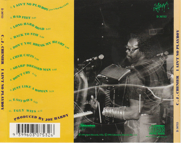 C.J. Chenier : I Ain't No Playboy (CD, Album)