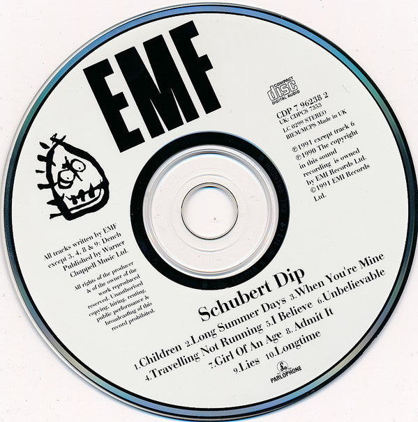 EMF : Schubert Dip (CD, Album)