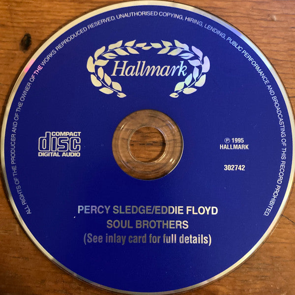 Percy Sledge, Eddie Floyd : Soul Brothers (CD, Comp)