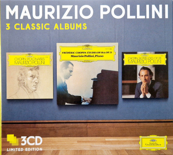 Chopin*, Maurizio Pollini : 3 Classic Albums (3xCD, Comp, Ltd, RE + Box)