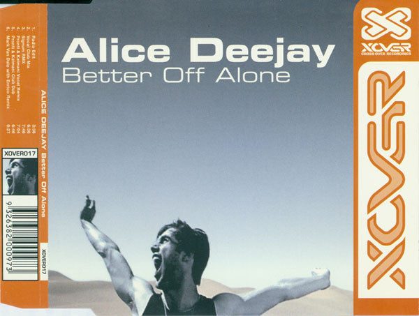 Alice Deejay : Better Off Alone (CD, Single)