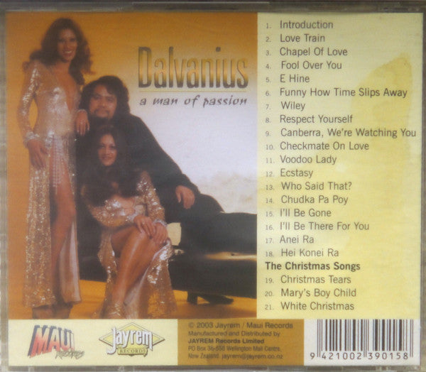 Dalvanius : A Man Of Passion (CD, Album)