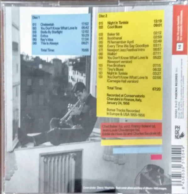 Chet Baker Quintet* : Conservatorio Cherubini (Complete Concert) (2xCD, Comp)