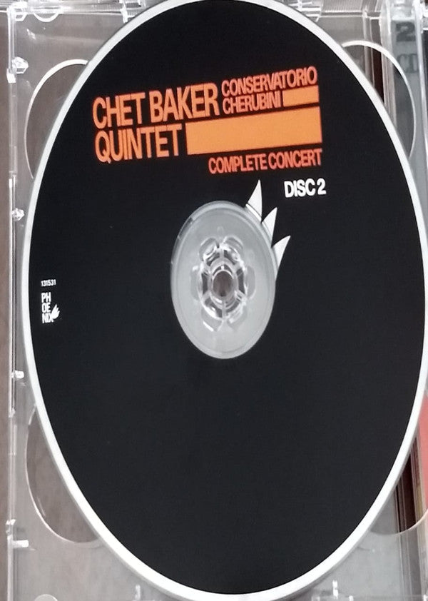 Chet Baker Quintet* : Conservatorio Cherubini (Complete Concert) (2xCD, Comp)