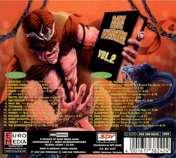 Various : Rave Massacre Vol.II (2xCD, Comp)