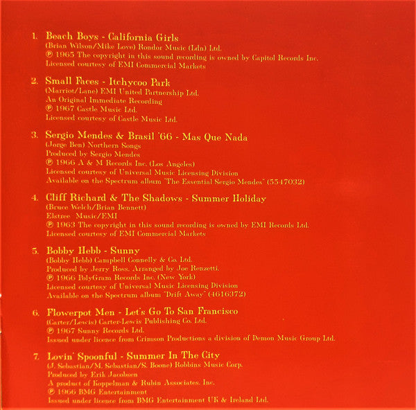 Various : In The Summertime (20 Hot Hits) (CD, Comp)
