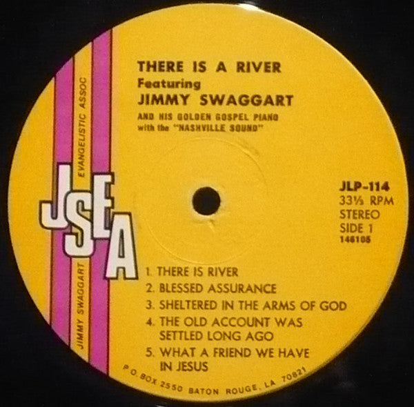 Jimmy Swaggart : There Is A River (LP, Album, M/Print)