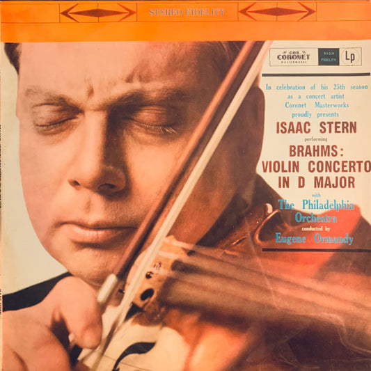 Brahms*, Isaac Stern : Violin Concerto In D Major (LP, Album)