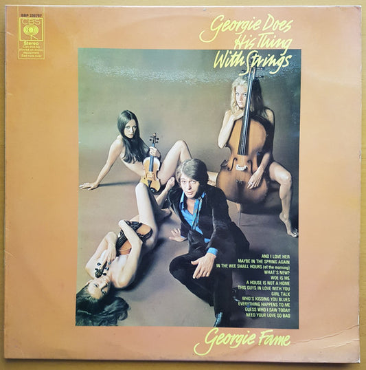 Georgie Fame : Georgie Does His Thing With Strings (LP, Album)