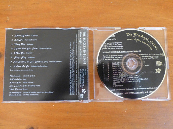 Blackeyed Susans : Some Night, Somewhere (CD, Album)