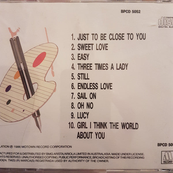 Lionel Richie : The Composer - Great Love Songs With The Commodores & Diana Ross (CD, Comp, RE)