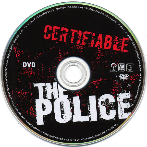 The Police : Certifiable (Live In Buenos Aires) (DVD, Enh + CD)