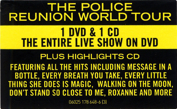 The Police : Certifiable (Live In Buenos Aires) (DVD, Enh + CD)