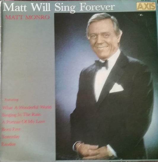 Matt Monro : Matt Will Sing Forever (LP, Comp)