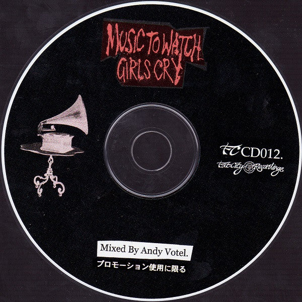 Andy Votel : Music To Watch Girls Cry (CD, Mixed)