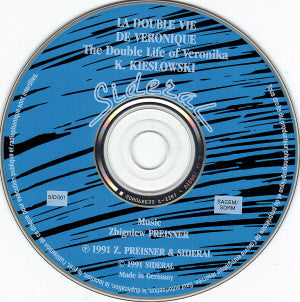 Zbigniew Preisner : La Double Vie De Véronique = The Double Life Of Veronika (Original Motion Picture Sound Track) (CD, Album)