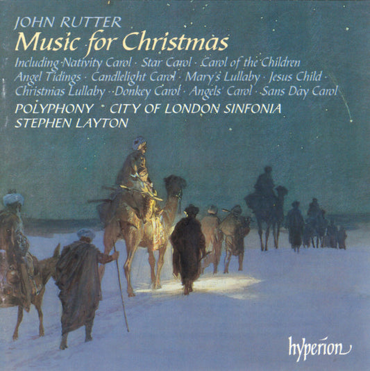 John Rutter / Polyphony, The City Of London Sinfonia*, Stephen Layton : Music For Christmas (CD, Album)