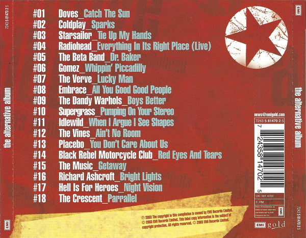 Various : The Alternative Album (CD, Comp)